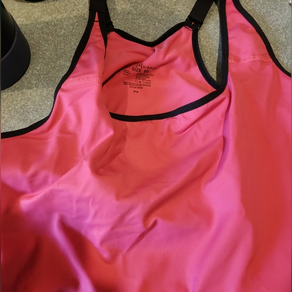 Ruby Ribbon 🎀Sport Demi size 50 Power Pink - Picture 1 of 4